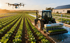 好比从种植、加工（好比粮食磨粉、果蔬榨汁）